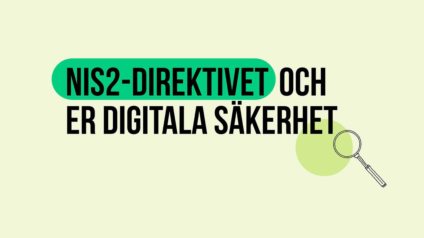 Information om webbinarium NIS2 samt digital säkerhet