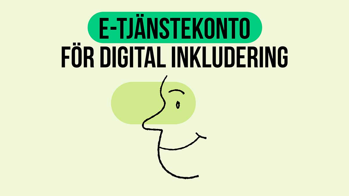 E-tjänstekonto, för digital inkludering