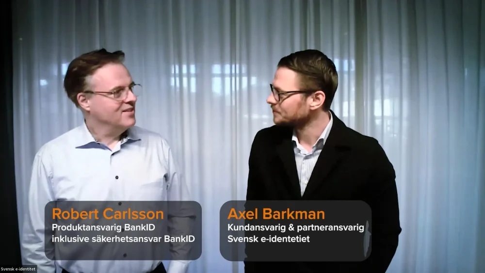 Webbinarium Svensk e-identitet och BankID